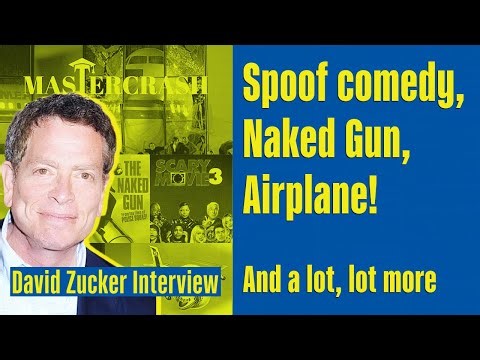 Spoof comedy king DAVID ZUCKER talks Airplane!, Naked Gun, Top Secret and more!