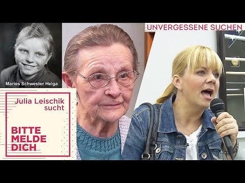 Herzenswunsch im hohen Alter: Marie vermisst Schwester Helga | Unvergessene Suchen |Julia Leischik