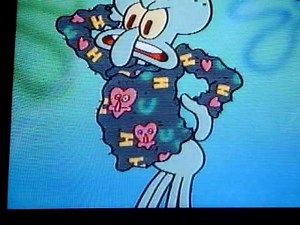 Spongebob: Eyelash Sweater