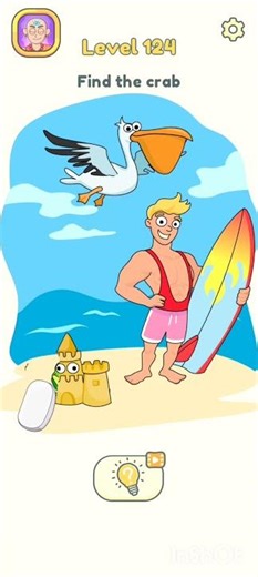 Find the crab dop 2 (delete one part) level 124 #shorts# dop 2