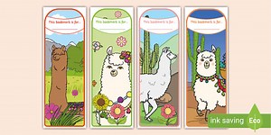 Llama Bookmarks