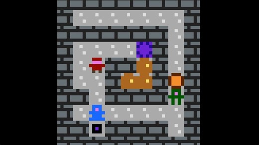 【类推箱】战法猎合作推箱 牧师也干了 还有吟游诗人和德鲁伊 沉星之序基本元素《heroes of sokoban》三部曲流程