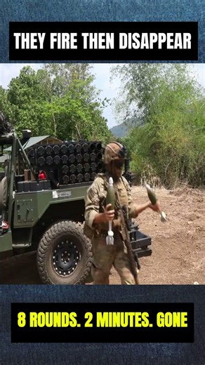 This Weapon Fires 8 Rounds Then Vanishes Before You Can Respond #scorpion81mm #balikatan2026