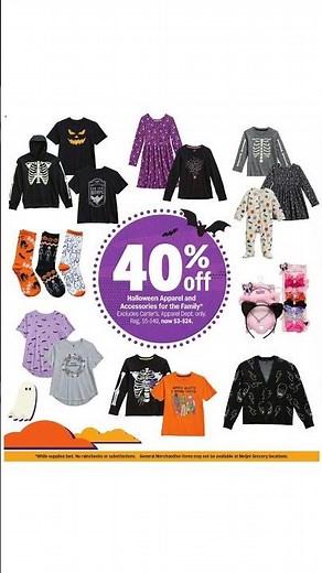 Meijer Halloween deals 10/29 - 11/04