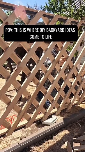 POV: This is where DIY backyard ideas come to life ep203 #backyard #diy #backyardideas #landscape #gardenproject #diylandscaping #hardscapedesign #outdoorstyle | DIY Backyard Makeover