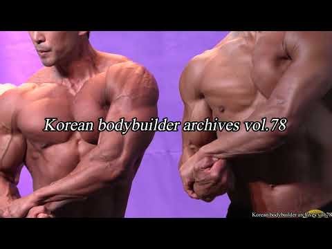 Korean bodybuilder at the 72th Gyeonggi-do sports festival 2026