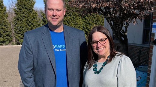 Happy Bark assists Erie Humane Society. How one pet rescue organization helped another