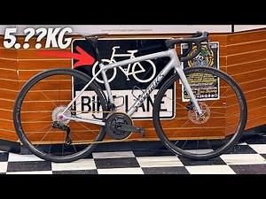Building the Worlds LIGHTEST Specialized S-Works AETHOS !