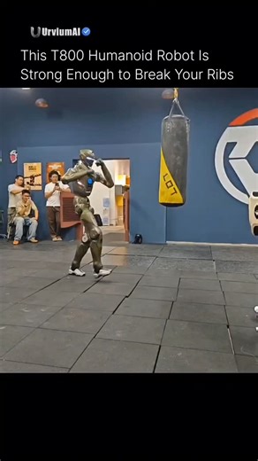 UrviumAI - AI Updates, News, Tools, and Studies on Instagram: "EngineAI has unveiled the T800, a full-size humanoid robot built for real-world strength, balance, and controlled force—not just lab demos. Standing 1.73 meters tall and weighing 75 kg, the T800 delivers up to 450 Nm of joint torque, reaches speeds of 3 m/s, and runs for up to 4 hours on a modular solid-state battery. With 43 degrees of freedom, advanced perception sensors, and real-time AI control, it can perform complex movements l