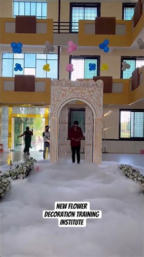 Bride Entry || Smoke Entry | New Flower Decoration Training