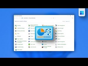 How to open Legacy Control Panel APP on Windows 11