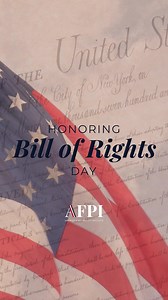 On December 15, 1791, the first 10 amendments to the Constitution, now known as the Bill of Rights, were ratified. These amendments secure our most basic rights and guarantee our equal protection under the law. Learn more about the Bill of Rights by exploring our Freedom Fact Sheet and any of our pieces on each of the 10 original Amendments at afpius.com/billofrights. | America First Policy Institute