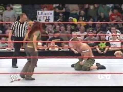 WWE Cena vs Lita