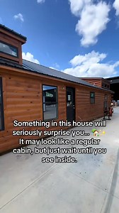 29K views · 339 reactions | This dreamy laundry setup is NEXT LEVEL.Laundry ➝ Closet ➝ Bedroom — all in one flow.Style, function, and cozy cabin vibes? Yes, please.Watch ‘til the end — you’ll want to move in. #ModularLiving #modularhome #hometour | Tiny Home, Cabins, Sheds | Facebook