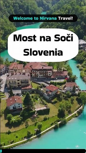 Most na Soči Slovenia 🇸🇮 | Stunning Soča River & Travel Guide #shorts #slovenia