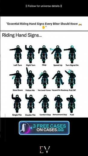 "Essential Riding Hand Signs Every Biker Should Know 🏍️✋" #eduverse #youtubeshorts #ridingacademy