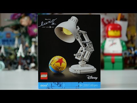 LEGO Ideas 21357 Disney Pixar Luxo Jr. Speed Build