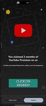 YOUTUBE / YOUTUBE MUSIC PREMIUM FOR FREE !?