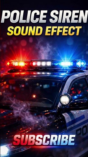 Police Siren Sound Effect