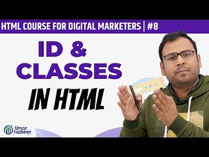 What are IDs & Classes in HTML | IDs vs Classes in HTML |#9