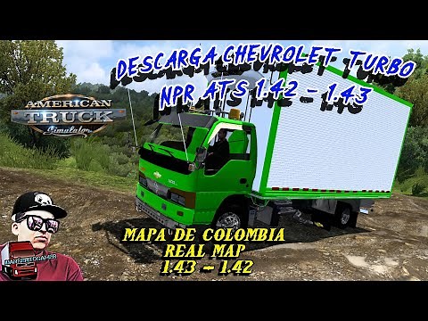 🚛✅🚚DESCARGA CHEVROLET TURBO NPR ATS 1.43-1.42| MOD TUTORIAL INTS | AMERICAN TRUCK SIMULATOR 1.42 🚛✅🚚