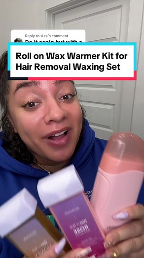 Easy Roll-On Waxing Kit for Hair Removal - Complete Set