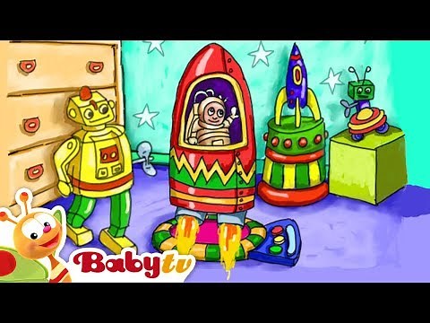 Spaceship & Submarine | Colors and Toys for Kids | BabyTV