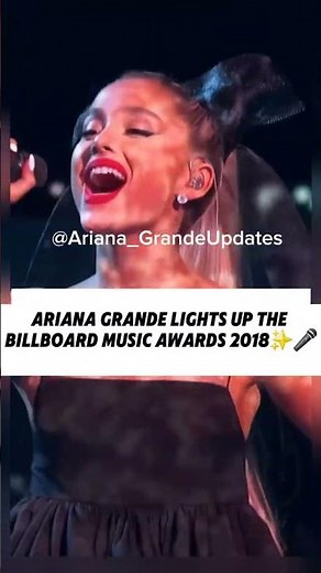 Ariana Grande – ‘No Tears Left To Cry’ | Billboard Music Awards 2018 (Live Performance)