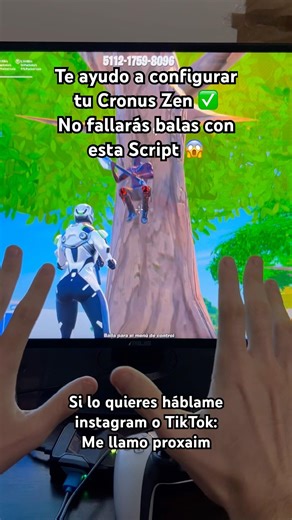 🎯 AIMBOT FORTNITE CRONUS ZEN ✅ La mejor script para cronus zen ps5 Xbox pc mejor configuración