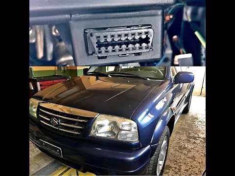 Suzuki Grand Vitara XL7 2002 OBD2 Port Location