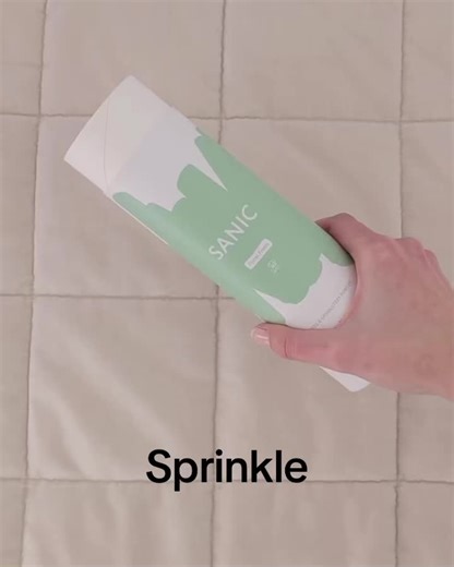 SANIC is a multi-use eco-friendly dry sanitiser. 🧼🧽 Sprinkle it on the area. Wait at least 20 minutes. ⏰ Then vacuum it up.🪄 #cleaning #cleaningtiktok #fyp #cleaningmotivation #cleaninghacks #cleantok #cleanwithme #satisfying #cleaningtips #clean #cleanfreshhype #cleanclearconfident #cleaningvideo #motivation #cleaning #cleaningtok #foryou #cleantok