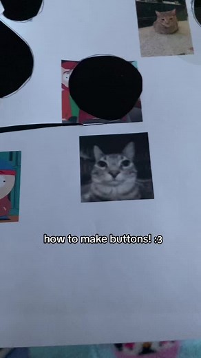 off topic post but i wanted to show u guys how i make my custom buttons!! #buttonmaker #pins #pinmaker