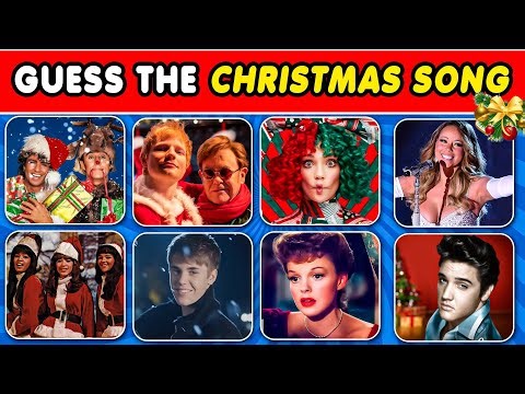 Guess the Christmas Songs Music Quiz🎵🎅🎄🔔 | Christmas Song Quiz | FUN 2 QUIZ