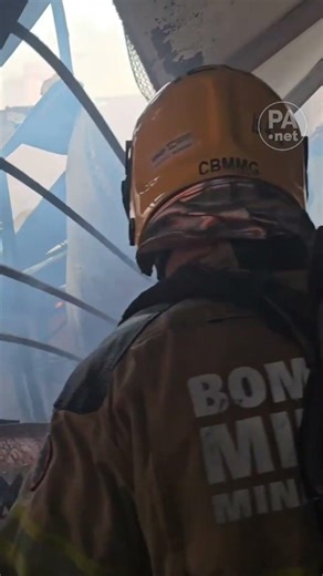 Incêndio comprometeu estrutura e destruiu interior do Alvorada em Pouso Alegre