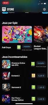 How to download free games on the Epic Games Store for iPhone #ios18 #iphone #epic #epicgames