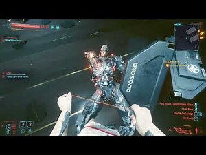 Cyberpunk2077: Adam Smasher keeps up with my 99% Sandevistan (Very Hard with Time Dilation Overhaul)