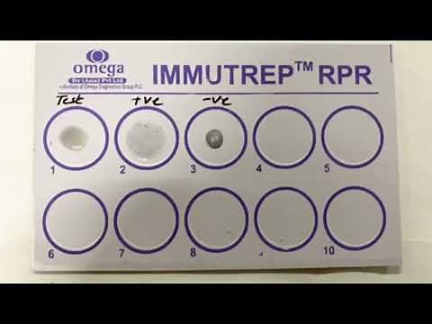 Rapid Plasma Reagin test | RPR test | Immunology | Genetic Engineering | SRM