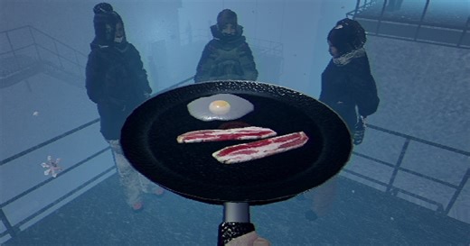Fry bacon, sausages and cigarettes to escape an Antarctica where eggs are illegal in this surreal sci-fi cook-’em-up