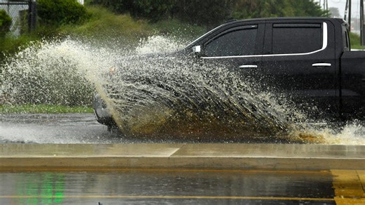 Some Damage and Flooding in Merritt Island and Cocoa Following Hurricane Milton