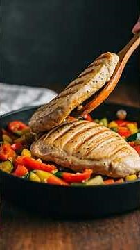 Easy Homemade Skillet Chicken Primavera Recipe