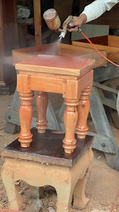 18K views · 388 reactions | How to spray wood polish, tables, chairs, Wooden furniture | WOOD DIY 4K | Facebook