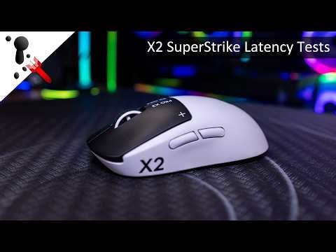 Testing lower latency buttons on the Logitech G Pro X2 SuperStrike