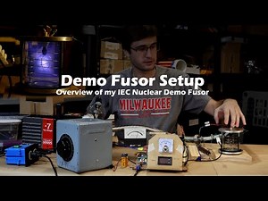 DIY Nuclear Fusor Demo | Lab Setup, Vacuum System & Plasma Run