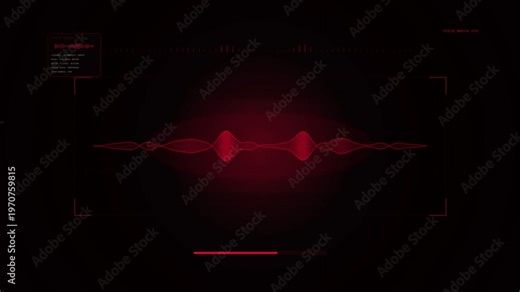 AI Voice Biometric Authentication Failed Access Denied Cyber Security Alert Corporate HUD Interface 4K