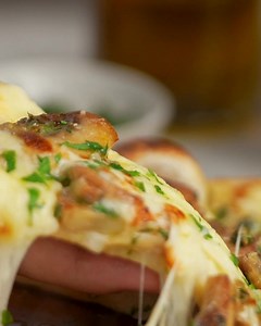 24K views · 553 reactions | Crispy base, cheesy topping, miso magic… this mushroom pizza has it all 襤 | Marion Cooks Asian Food Classics | Facebook