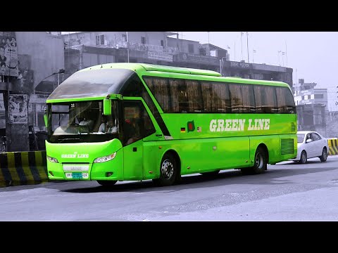 Green Line Single Deck AC Buses Running Video 2019