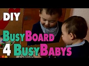 DIY Activity Board for Babys | Sensory Board | mamiblock - Der Mami Blog