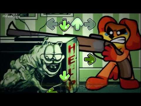 😂[SWAP] FNF The Great Punishment but DogDay Vs Gorefield - Gorefield V2 mod - Friday Night Funkin'