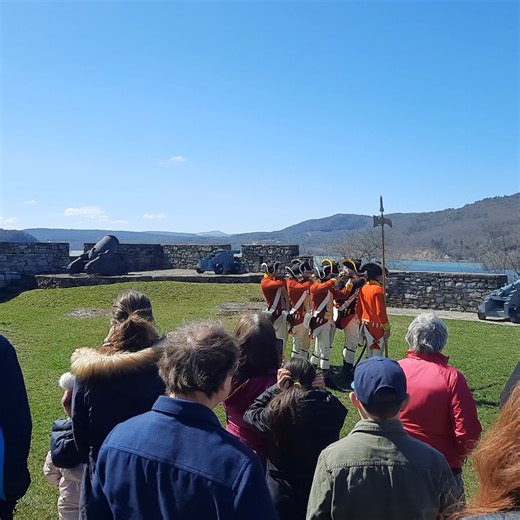 3.9K views · 120 reactions | #OTD target practice for the British guard of #FortTiconderoga. Check out all our upcoming #REALTIMEREVOLUTION programs and events! https://www.fortticonderoga.org/learn-and-explore/ticonderoga-250th-real-time-revolution/ | Fort Ticonderoga | Facebook