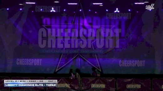 Liberty Diamonds Elite - Topaz [2026 L2.1 Mini - PREP - D2 Day 1] 2026 CHEERSPORT National All Star Cheerleading Championship